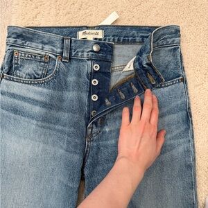 Madewell Straight Leg Jeans